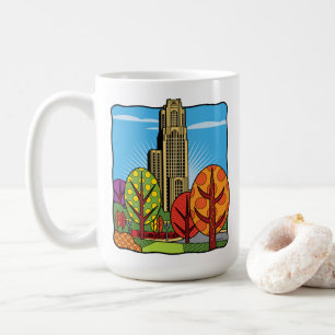 Katedralen i Pittsburgh Kaffemugg