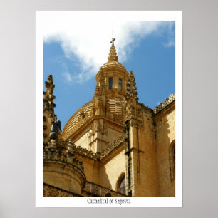 Katedralen i Segovia Poster