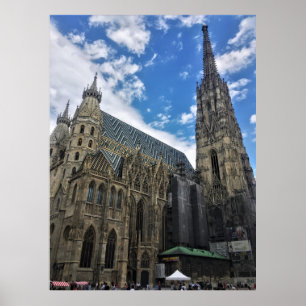 Katedralen i Wien Poster