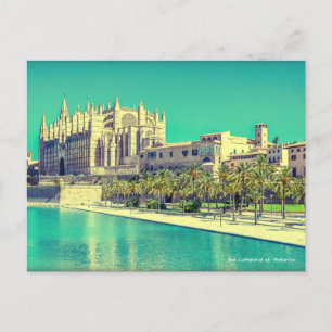 Katedralen på Mallorca, Palma Postcard Helg Vykort