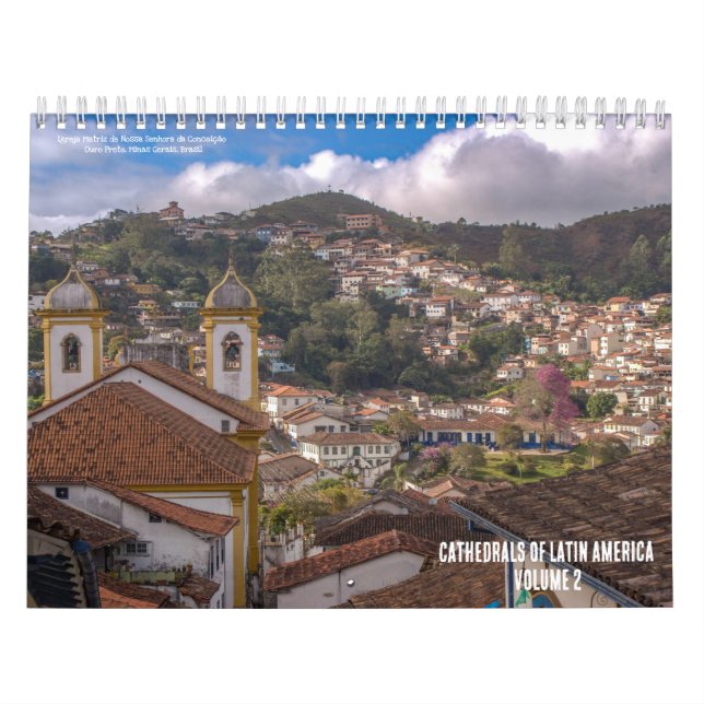 Katedraler i Latinamerika, volym 2 Kalender (Omslag)