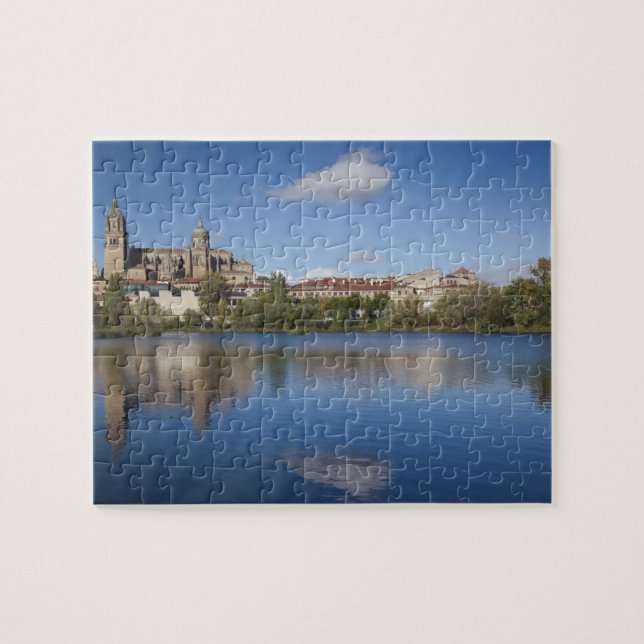 Katedraler och städer i Salamanca Pussel (Horisontell)