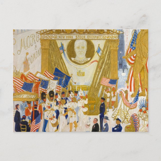 Katedralerna på Wall Street, 1939 Vykort (Framsida)