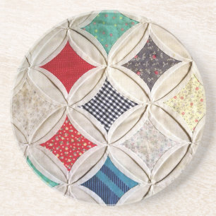 Katedralfönster Quilt Mönster Underlägg
