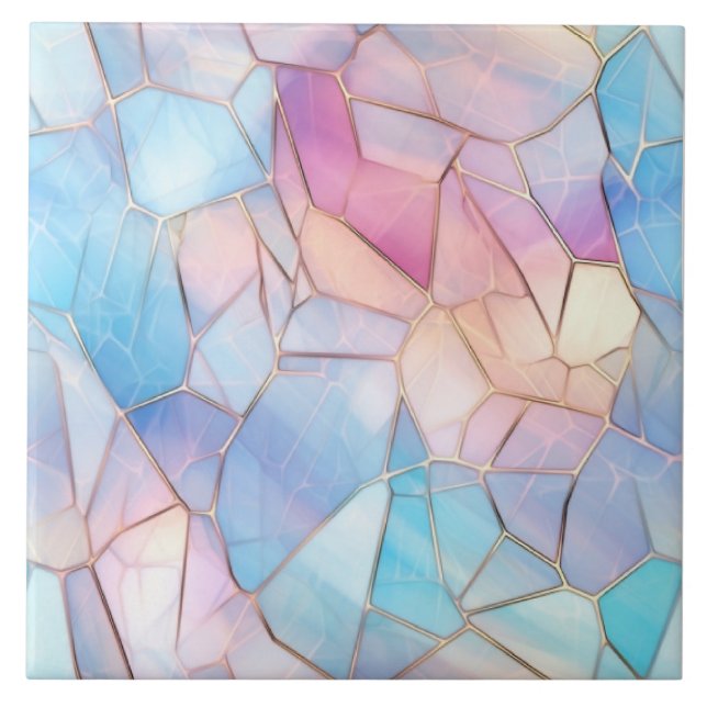 Katedralglas Kakelplatta (Framsidan)