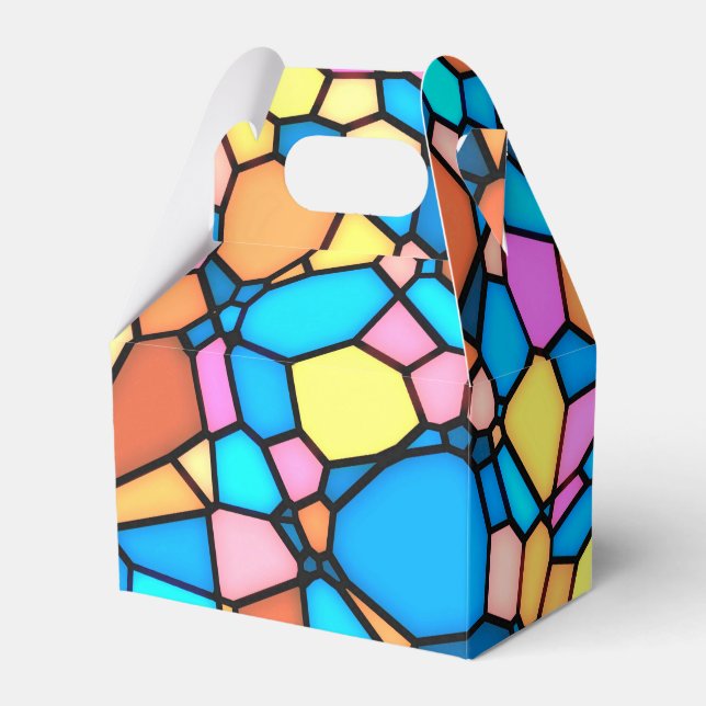 Katedralglas Ljus Presentaskar (Framsidan Sidan)