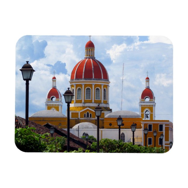katedralgranada nicaragua magnet (Horisontell)