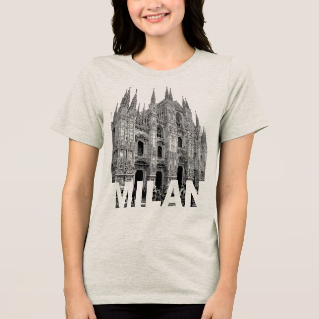 Katedralkyrkan i Milano, Lombardiet om en T Shirt (Framsida)