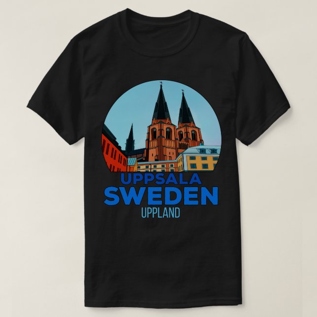 Katedralkyrkan i Uppsala T Shirt (Design framsida)
