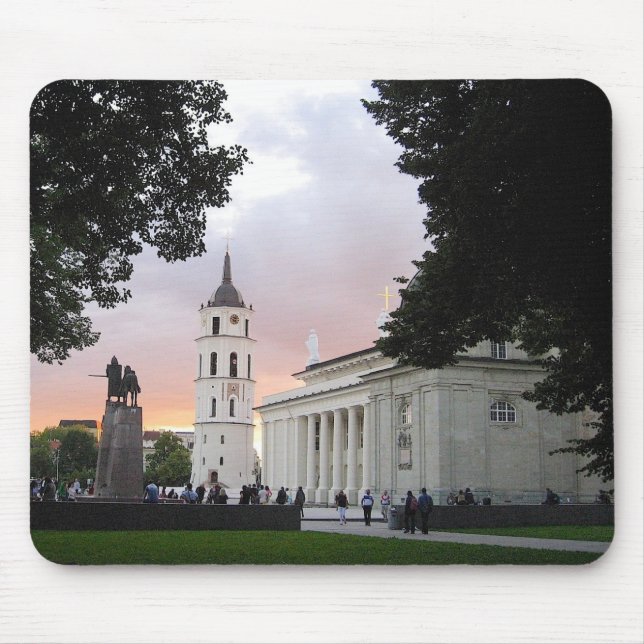 Katedraltorget i Vilnius, LITAUEN — Musmatta (Framsidan)