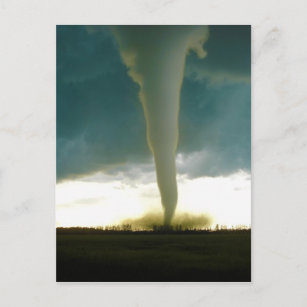 Kategori F5 Tornado som närmar sig Elie Manitoba Vykort