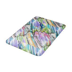 KATEGORI FIVS SWIRLING ABSTRAKT ART DESIGN BADRUMSMATTA