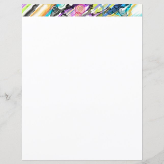 KATEGORI FIVS SWIRLING ABSTRAKT ART DESIGN LETTE (Framsida)