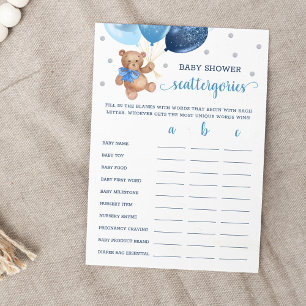 Kategorier Spelet Babybabyvykort för Nalle Inbjudningar