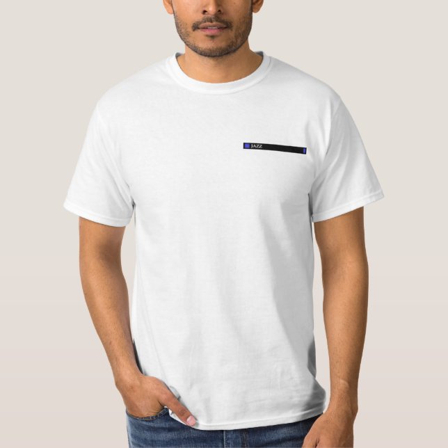 Kategoriindex "JAZZ ", T-shirt (Framsida)