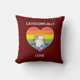 Kategorivis Kärlek Kudde