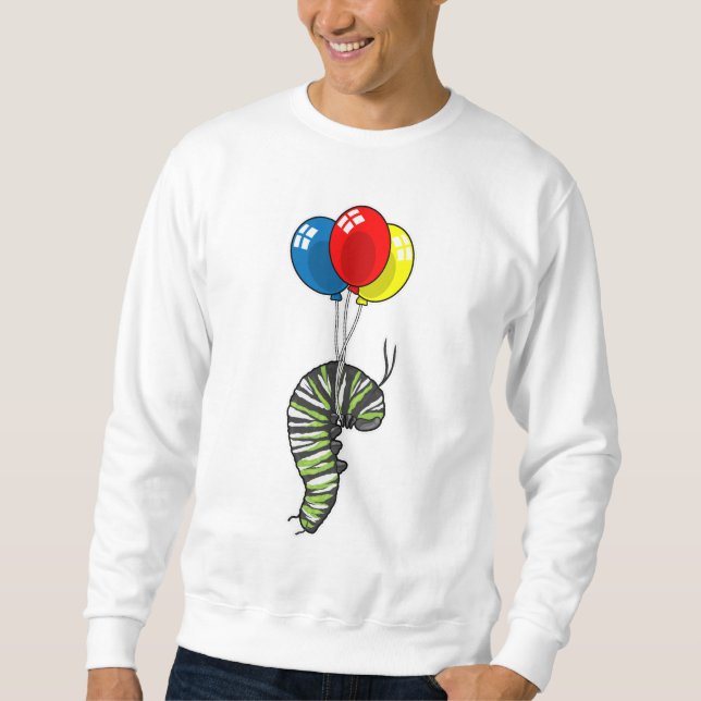 Katerpelarballong Lång Ärmad Tröja (Framsida)