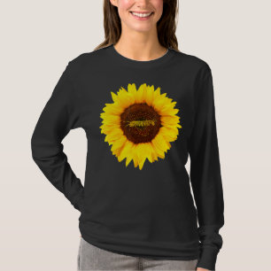 Katerpelare för kvinnor, Manar Butterfly-solrosor  T Shirt