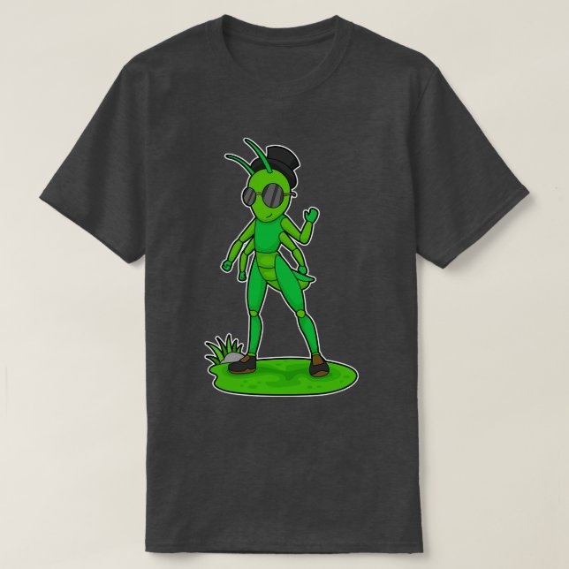 Katerpelare, gentleman Glasses Hat T Shirt (Design framsida)