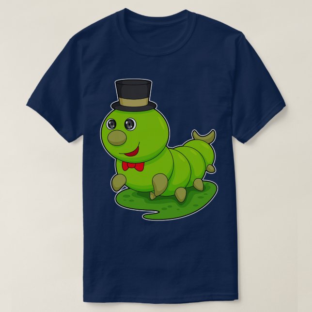Katerpelare som gentleman med cylinder t shirt (Design framsida)