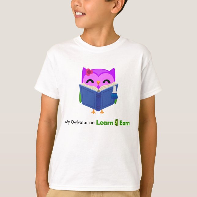 Kates Owlvatar T-tröja T Shirt (Framsida)