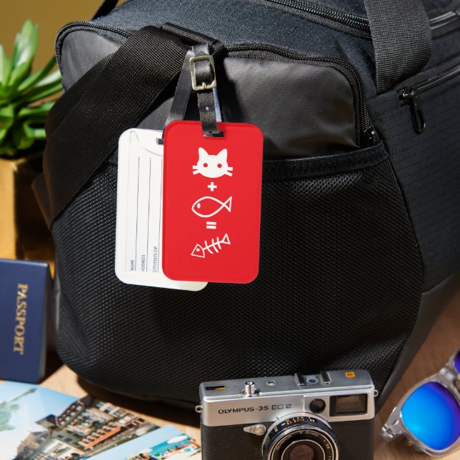Katetik Bagagebricka (Framsida & Baksida)
