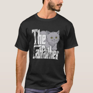 Katfader Cute Cat Far mafia Whiskers Male T Shirt