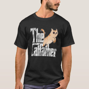 Katfader Cute Cat Far mafia Whiskers Male T Shirt