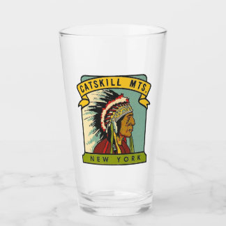 Katfärgsberg, New York Pint Glass Glaskopp
