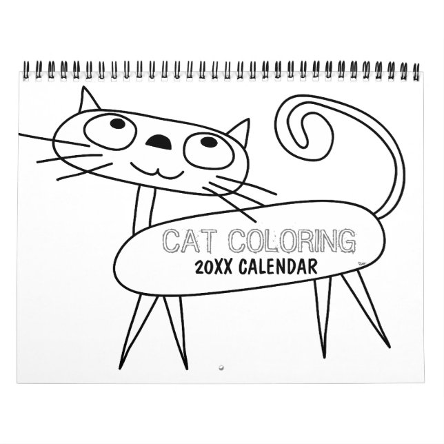 Katfärgskalender Kalender (Omslag)