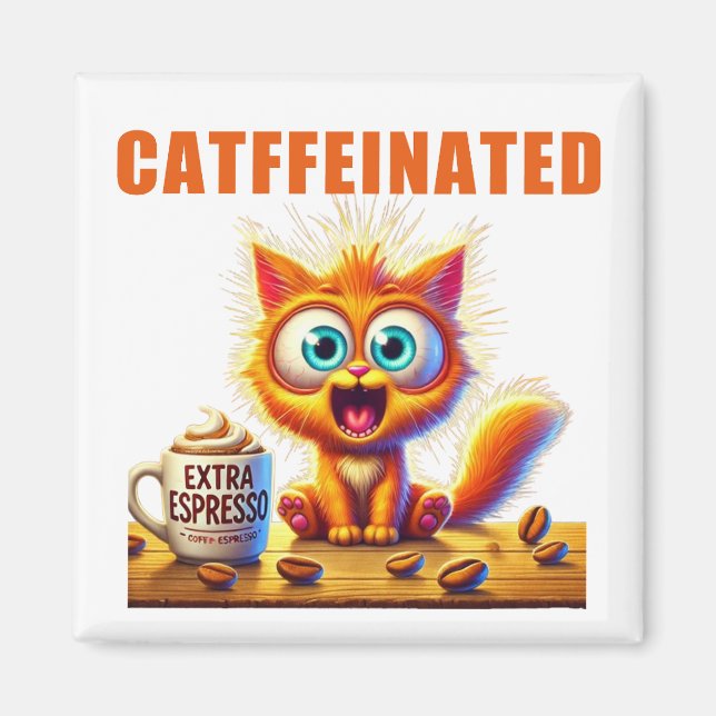 KATFFEINERAT MAGNET (Framsidan)