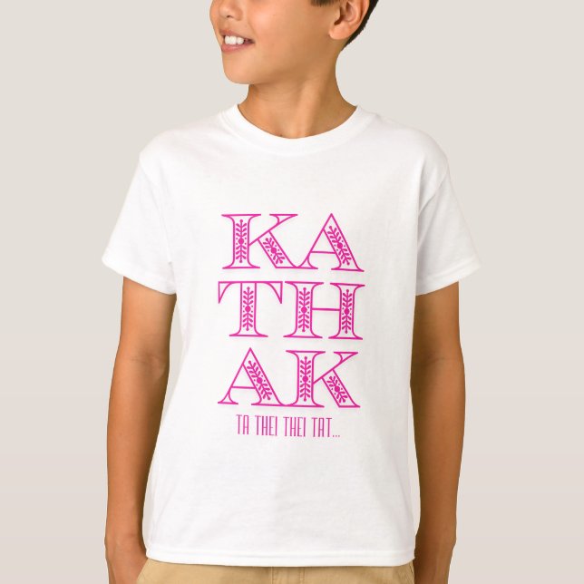 Kathak Dance T-shirt (Framsida)