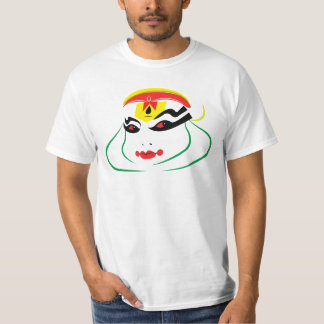 Kathakali kerala-dansform namn t shirt