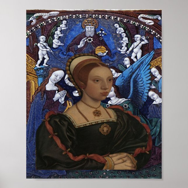 KATHERINE HOWARD QUEEN OF ENGLAND & ANNUNCIATION POSTER (Framsidan)