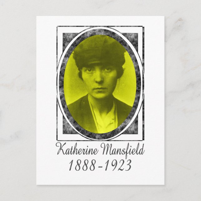 Katherine Mansfield Vykort (Framsida)