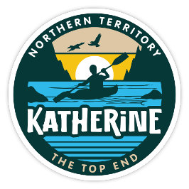 Katherine, Northern Territory Australia Sticker Klistermärken