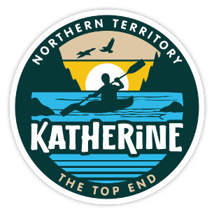 Katherine, Northern Territory Australia Sticker Klistermärken