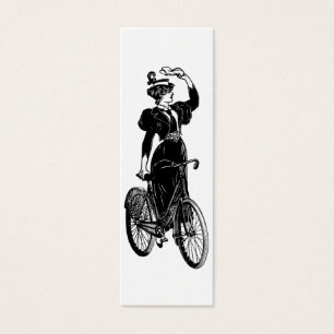 Katherine, Vintage Cyclist Litet Visitkort