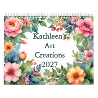 Kathleens konstskapande Whimsical Art-kalender Kalender