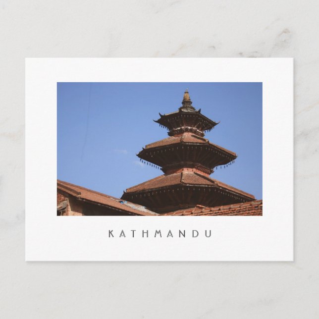 Kathmandu Postcard Vykort (Framsida)