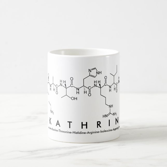 Kathrin peptide namn mugg (Center)