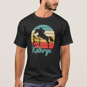 Kathryn Namn Equestrian Kathryn Horse Girl T Shirt