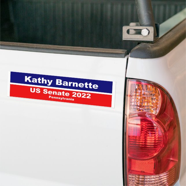 Kathy Barnette US Senate Pennsylvania 2022 Bildekal (På lastbil)