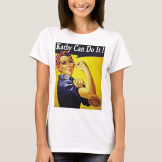 Kathy kan göra det tee shirt