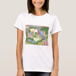 Kathy Tvätt på Monhegan Island Maine teeshirt T-shirt
