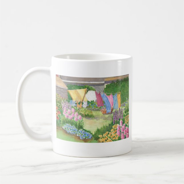 Kathys tvätt på Monhegan är den Maine muggen Kaffemugg (Vänster)