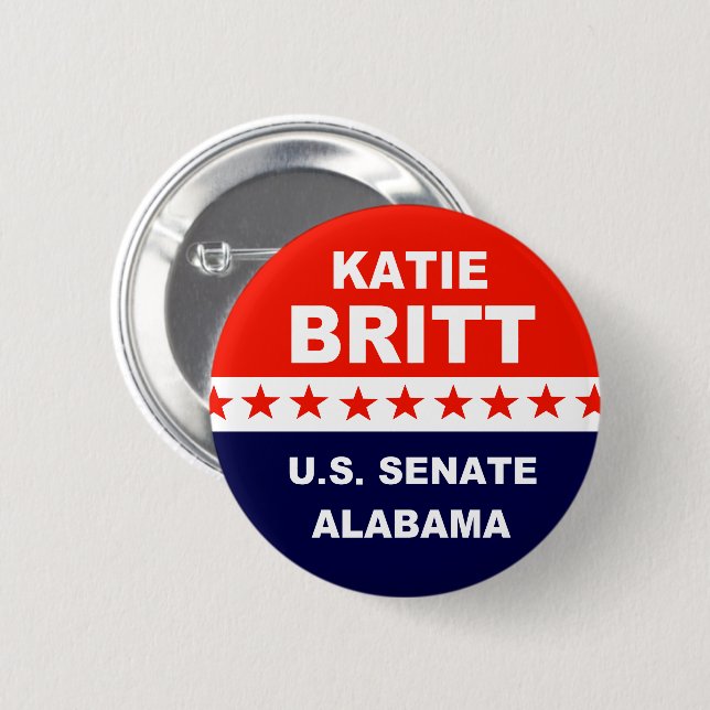 Katie Britt US Senate Alabama Knapp (Framsida & baksida)