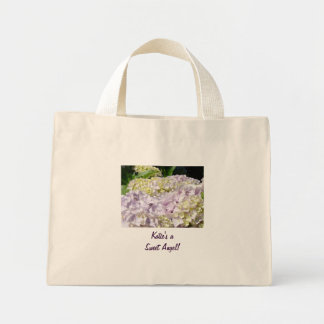 Katie's a Sweet Angel-handväskor Pastell Hydrangea Mini Tygkasse