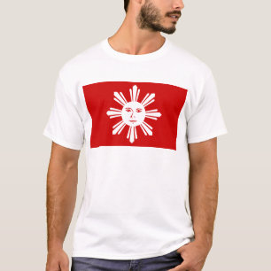 Katipunan revolutionflagga t-shirt