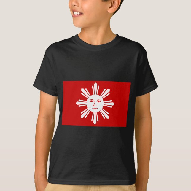 Katipunan revolutionflagga t shirt (Framsida)